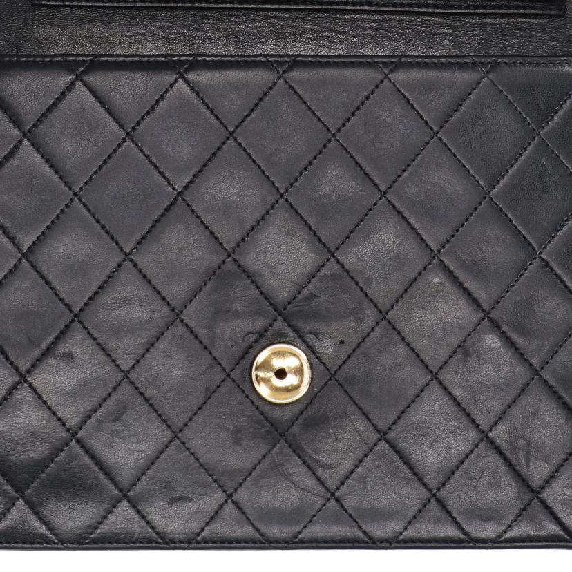 CHANEL/ラムスキン プッシュロック チェーンショルダー//378****/ABランク/85