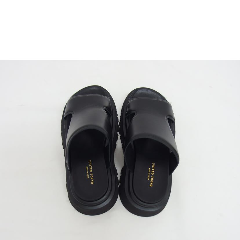 UNIYED TOKYO ユナイテッドトウキョウ/ダブルソールサンダル/ブラック//ABランク/04