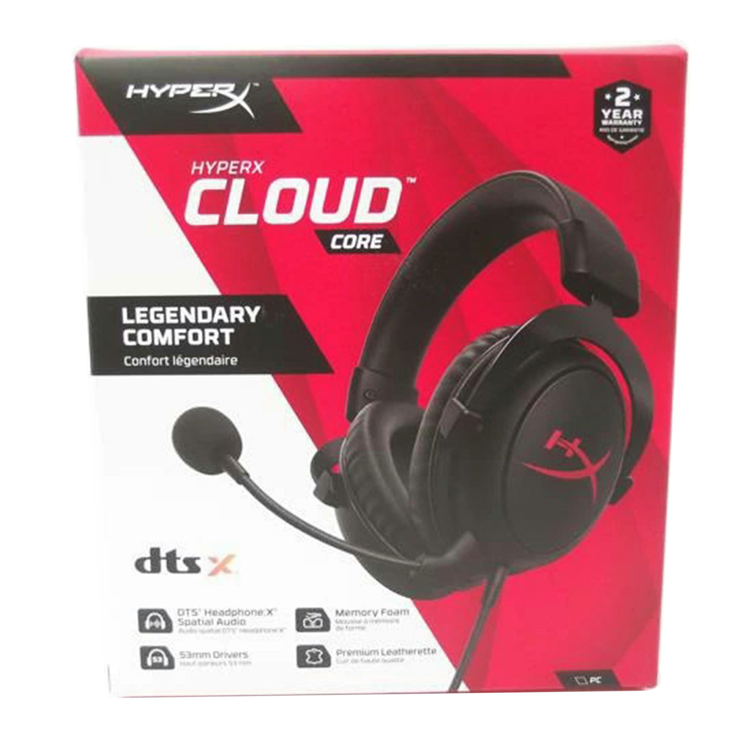 HyperX HYPERX/ヘッドホン/Cloud Core + 7.1/4P4F2AA//C1W22601LX/Sランク/69