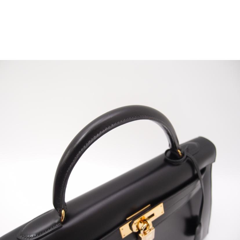 HERMES エルメス/ケリー32/ブラック//〇U(*****/Aランク/69