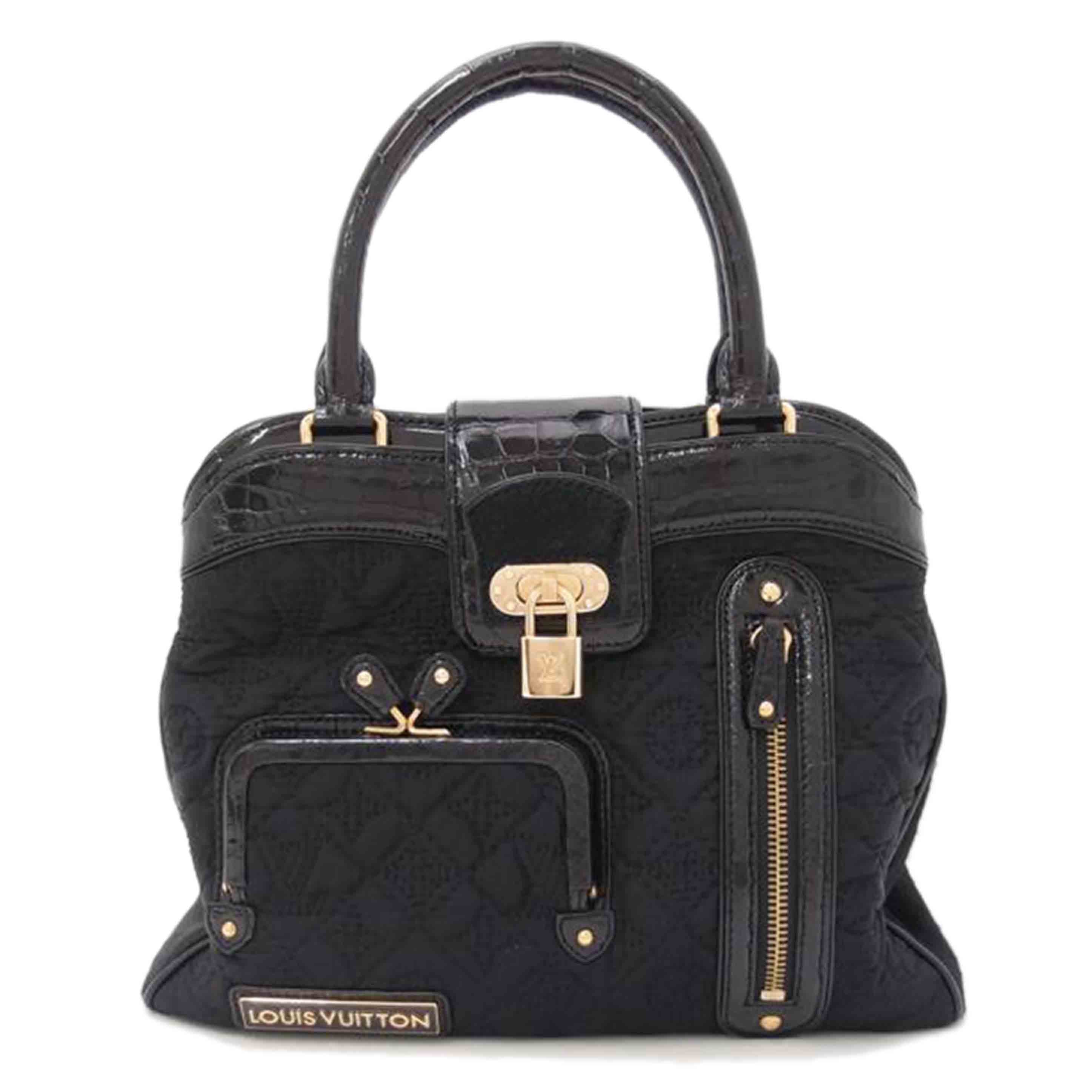 LOUIS VUITTON ルイ・ヴィトン/リンダ/サテンキルティングモノグラム/ノワール//RC0***/Aランク/69