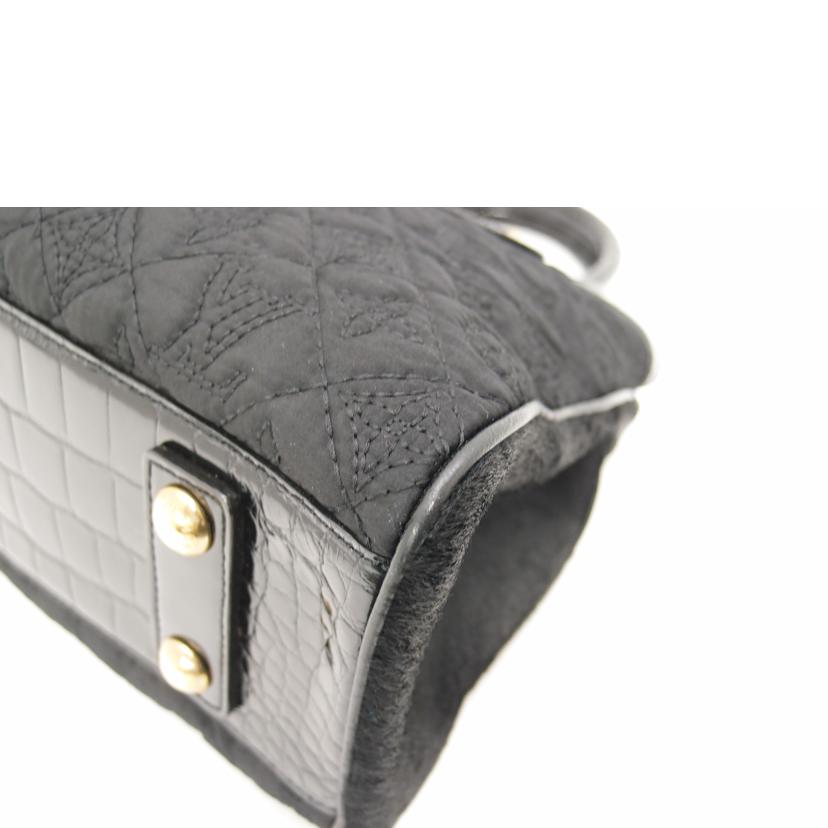 LOUIS VUITTON ルイ・ヴィトン/リンダ/サテンキルティングモノグラム/ノワール//RC0***/Aランク/69