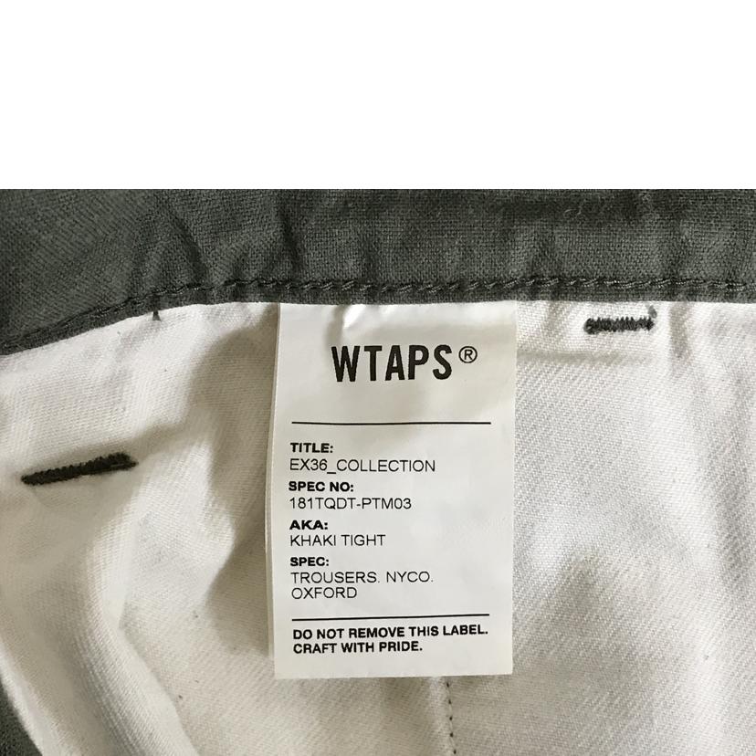 WTAPS ダブルタップス/チノパンツ/カーキ/181TQDT-PTM03//ABランク/51