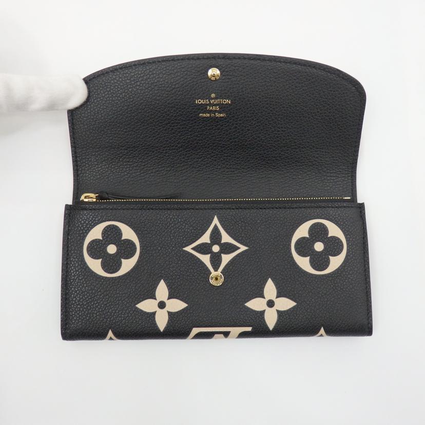 LV ルイ・ヴィトン/ポルトフォイユ・エミリー/アンプラント/バイカラー/M83138//RFI****/Aランク/77