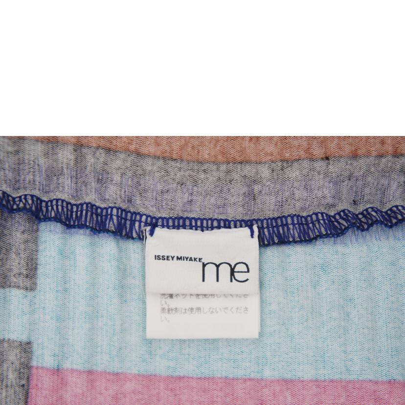 me ISSEY MIYAKE ミーイッセイミヤケ/カラフルプリントハイネックカットソー/MI83JK491//ABランク/09