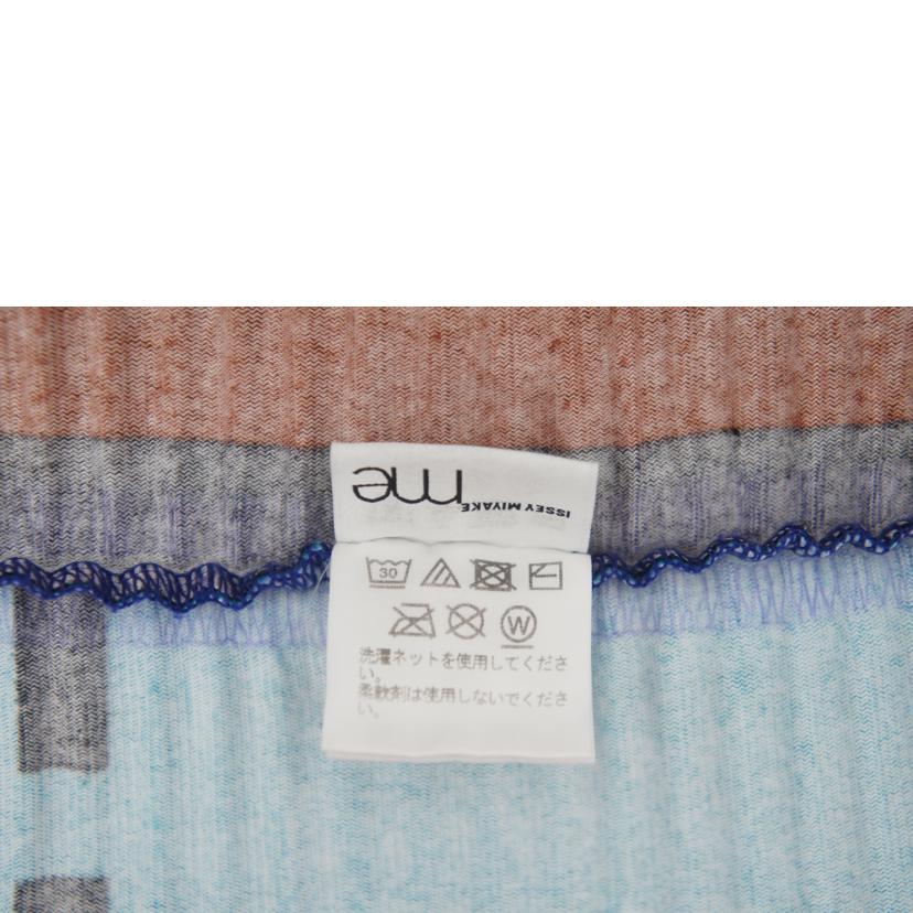 me ISSEY MIYAKE ミーイッセイミヤケ/カラフルプリントハイネックカットソー/MI83JK491//ABランク/09