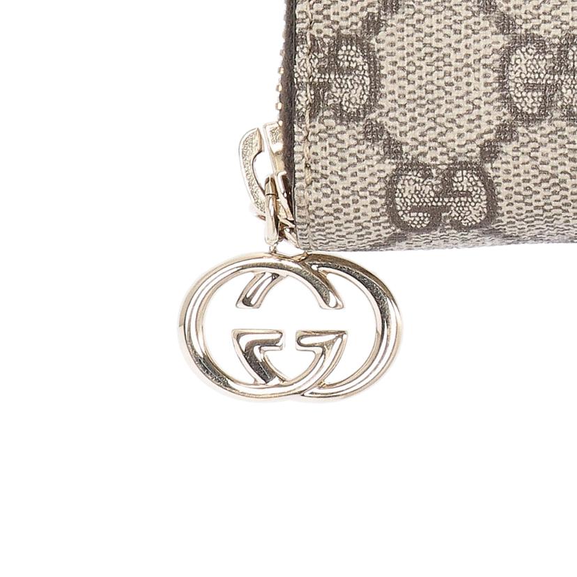 GUCCI グッチ/GGスプリーム ラウンドファスナー 長財布/907982//Aランク/93