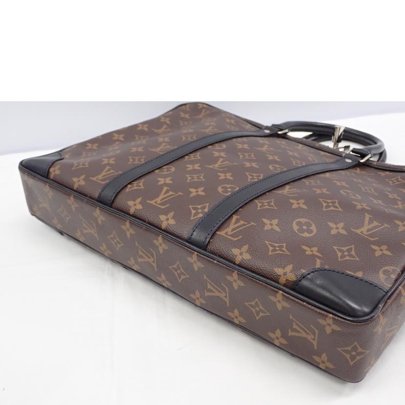 LV LV/ポルトドキュマン.ヴォワヤージュ/モノグラムマカサー/M40225//RI3***/ABランク/62