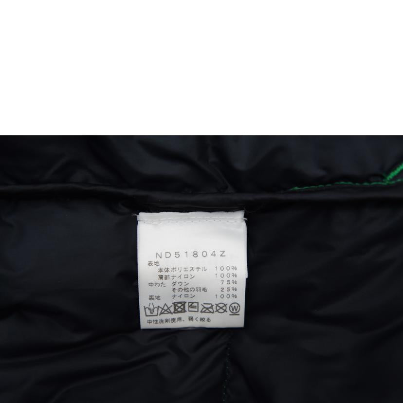 THE NORTH FACE ノースフェイス/ダウンジャケット/グリーン×ブラック//Bランク/19