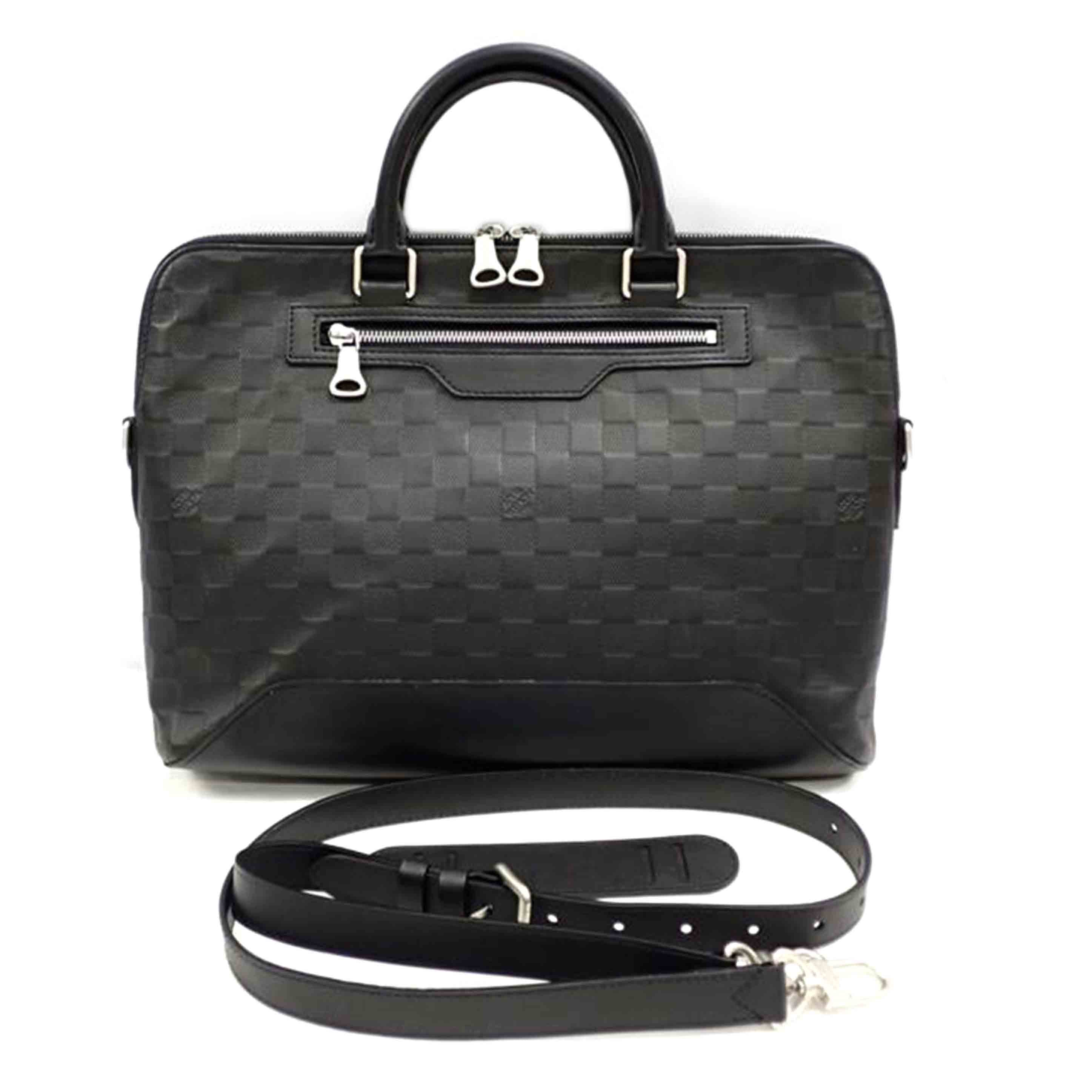 LV LV/アヴェニュウブリーフケース/ダミエアンフィニ/N41019//MB0***/ABランク/62