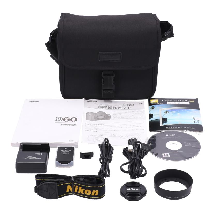 Nikon ニコン /デジタル一眼 レンズキット/D60 レンズキット//2124917/Bランク/05