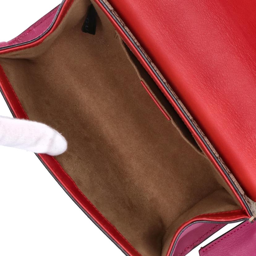 GUCCI グッチ/GGスプリームパドロックGGスモールショルダーバッグ/409487//486***/ABランク/94