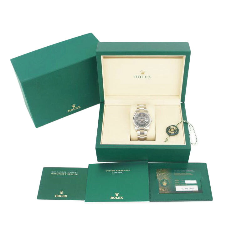 ROLEX ロレックス/デイチジャスト36・スレート/ランダム番/126200//537*****/SAランク/75