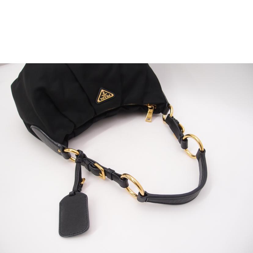 PRADA プラダ/ナイロンワンショルダー/ブラック/BR3795//164******/Aランク/69