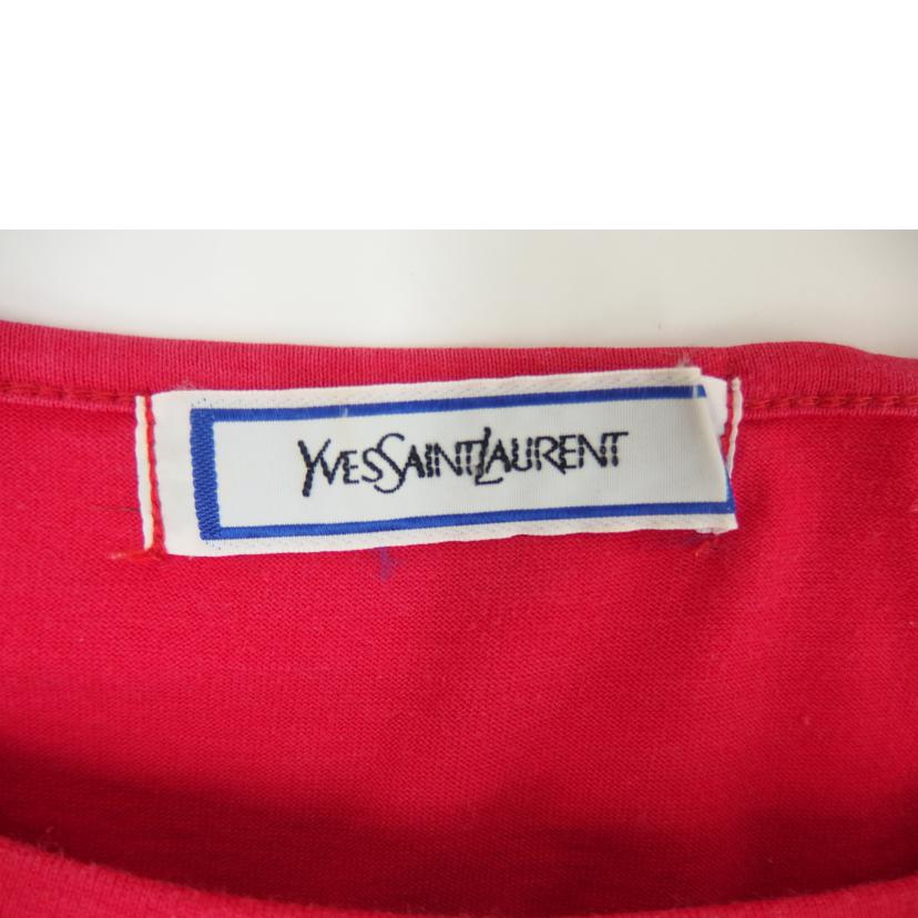 YSL サンローラン/SAINT LAURENT ヴィンテージシャツRD//BCランク/82