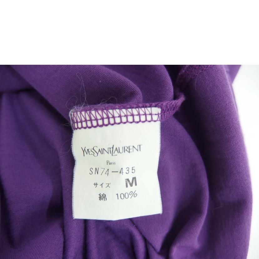 SAINT LAURENT サンローラン/SAINT LAURENT ヴィンテージTシャツ /パープル/SN74-435//Cランク/82