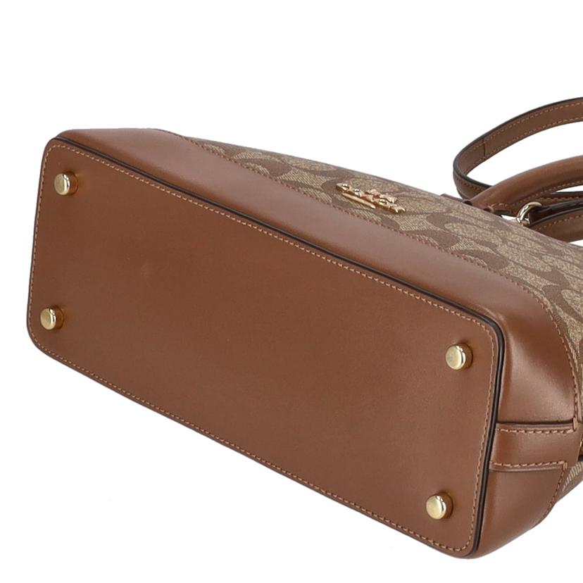 COACH コーチ/ショルダーバッグ/シグネチャー/レザー/27583//A20**/Aランク/06