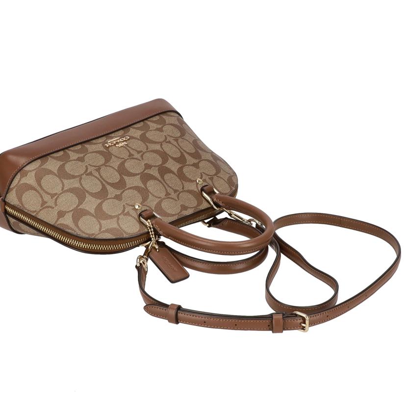 COACH コーチ/ショルダーバッグ/シグネチャー/レザー/27583//A20**/Aランク/06