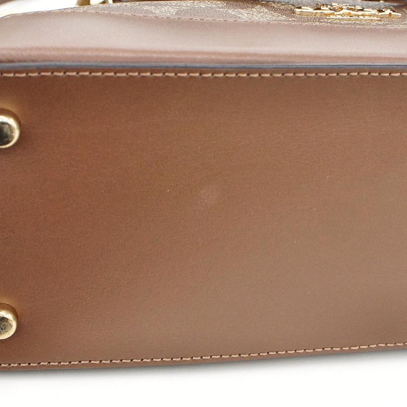 COACH コーチ/ショルダーバッグ/シグネチャー/レザー/27583//A20**/Aランク/06