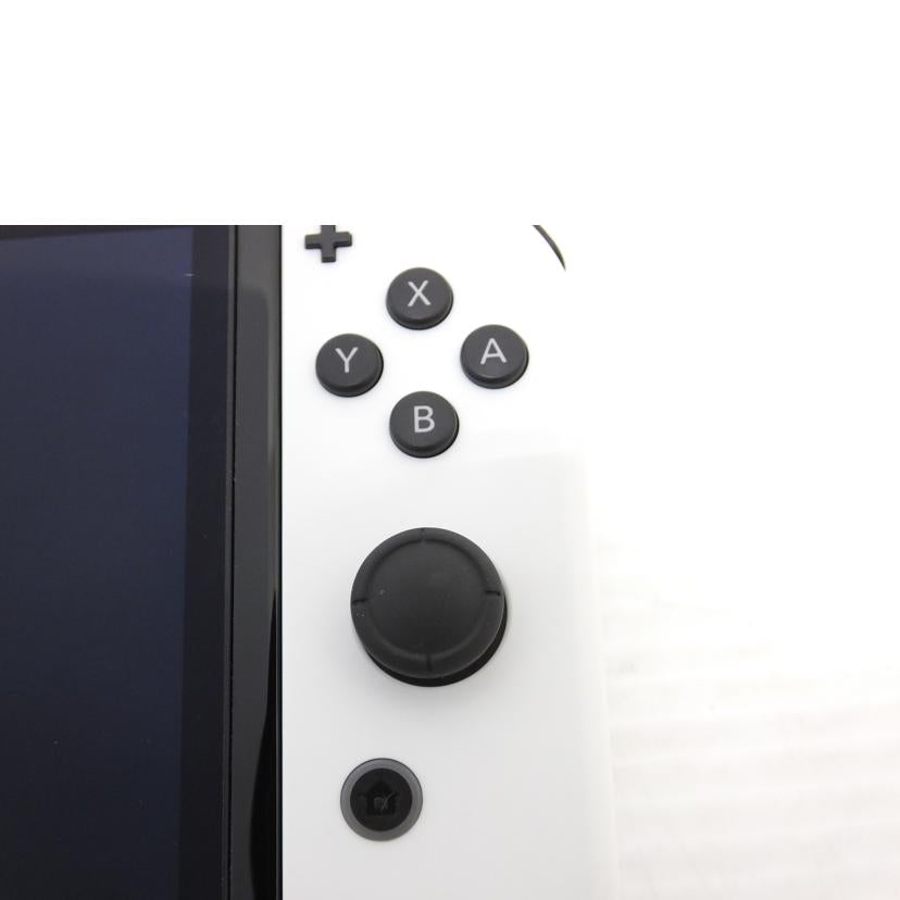 nintendo 任天堂/有機ELモデルスイッチ本体ホワイト/HEG-S-KAAAA//XTJ70036973685/ABランク/88