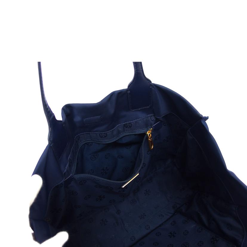 TORY BURCH トリーバーチ/ナイロントートバッグ/ネイビー//Bランク/04