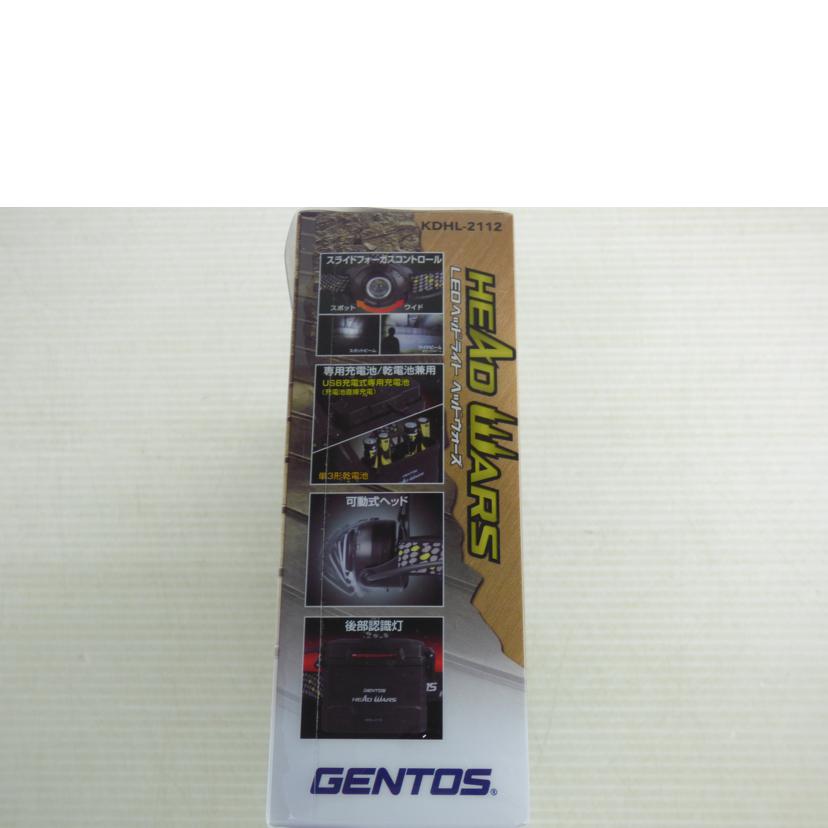 GENTOS ジェントス/LEDヘッドライトHEAD WARS/KDHL-2112//Sランク/64