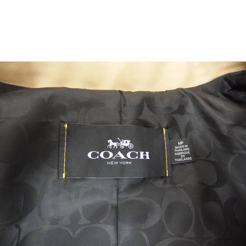 COACH コーチ/COACH 裏地レオパード柄 トレンチコート//BCランク/82