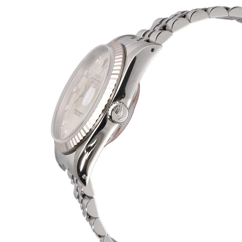 ROLEX ロレックス/デイトジャスト10Pダイヤ/シルバー/WGSS/16234G//E13**************/ABランク/75