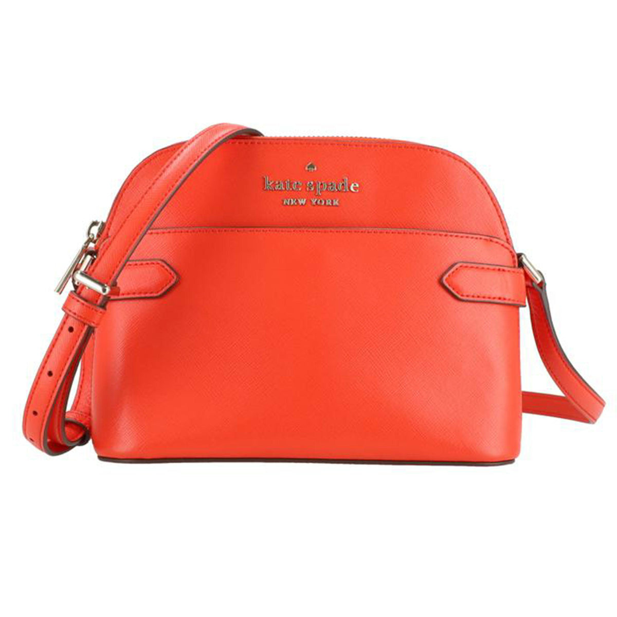 kate spade ケイトスペード/レザードームショルダー/レッド/WKR00645//Aランク/42