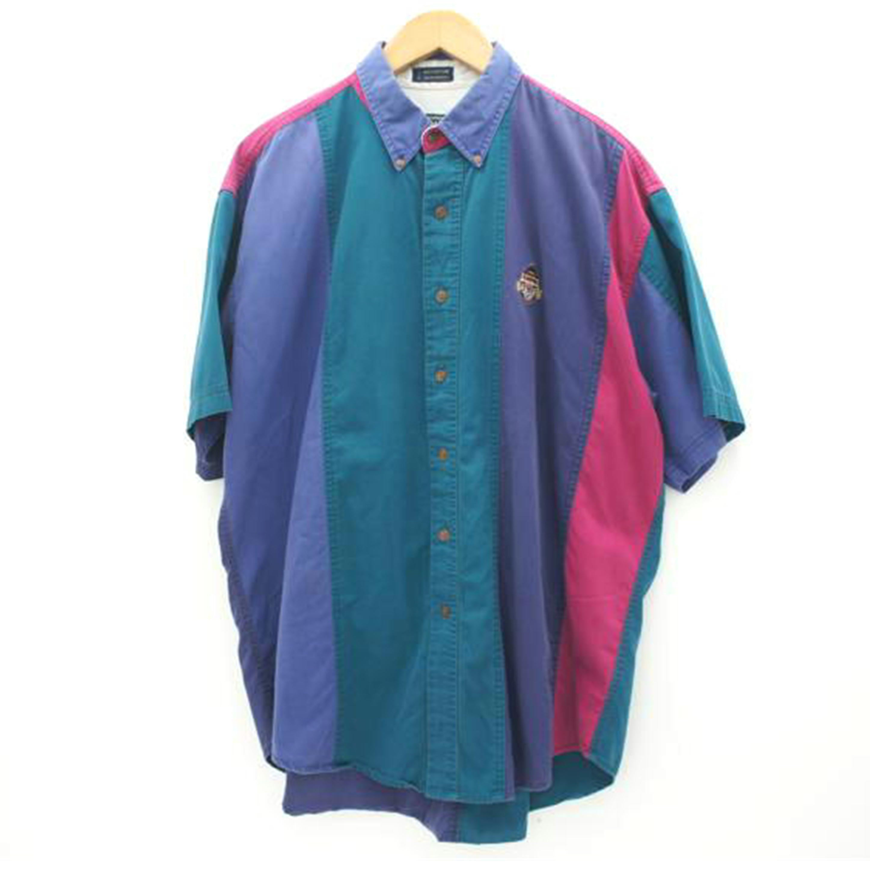 CHAPS RALPHLAUREN チャップス ラルフローレン/80’s半袖ボタンダウンシャツ//Bランク/09