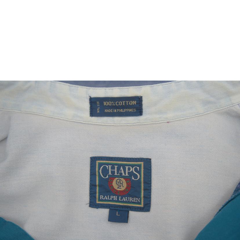 CHAPS RALPHLAUREN チャップス ラルフローレン/80’s半袖ボタンダウンシャツ//Bランク/09