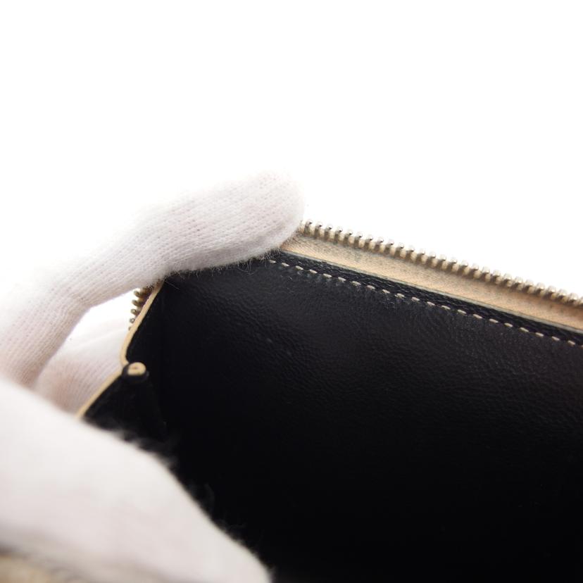 SAINT LAURENT サンローラン/レザーコンパクトウォレット/ベージュ/GUE414661//101*/Bランク/04