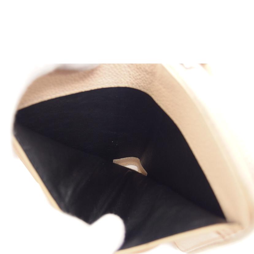 SAINT LAURENT サンローラン/レザーコンパクトウォレット/ベージュ/GUE414661//101*/Bランク/04