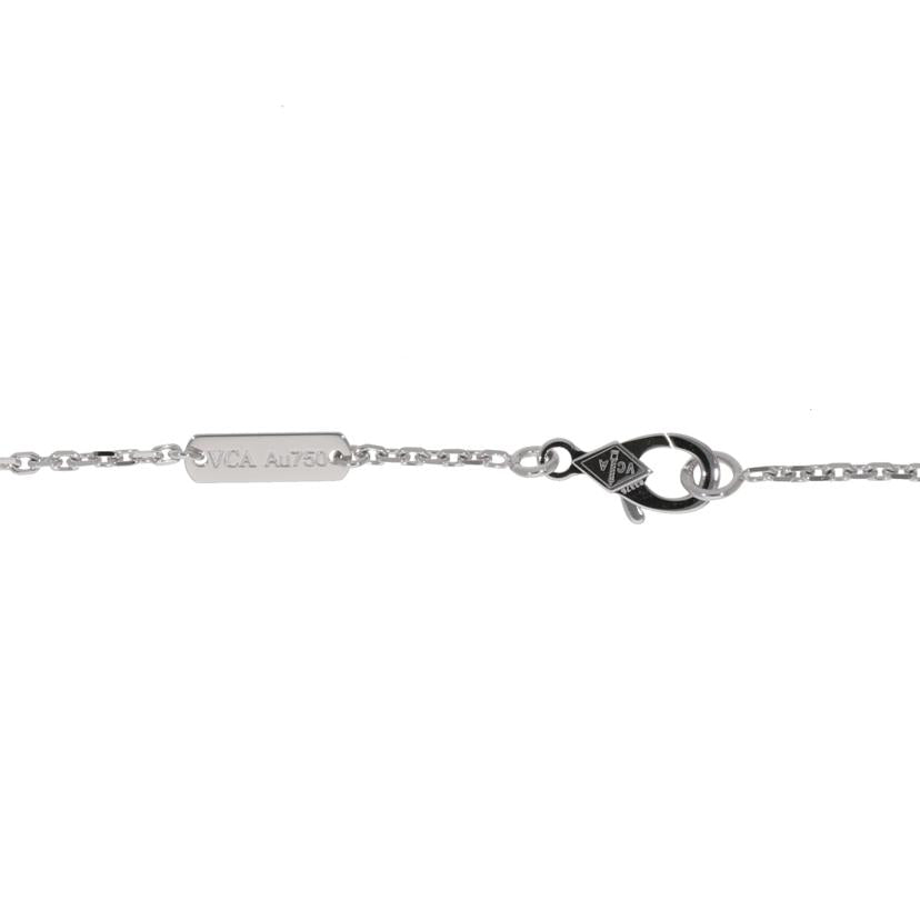 Van Cleef&A ヴァンクリーヌ/アルハンブラセラドングリーンセーブル・1Pダイヤネックレス/VCARP9RU00//JC986879/Aランク/89