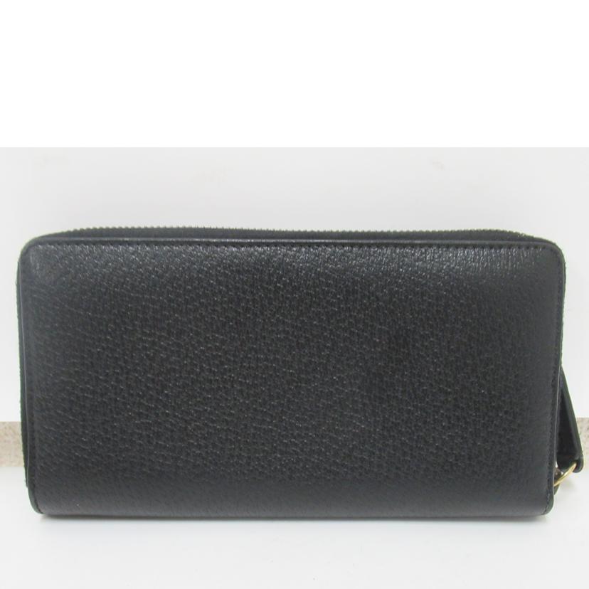 GUCCI/ラウンドファスナー長財布/523667//496***/ABランク/63