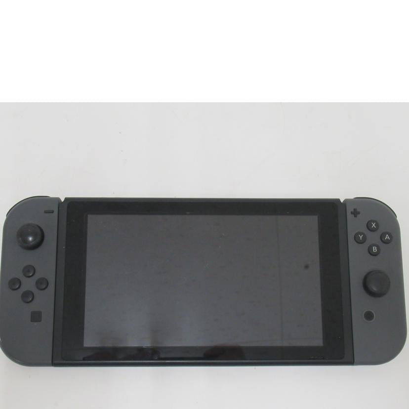 Nintendo/Nintendo Switch/グレー/HAC-001//XLJ70009128630/Bランク/63