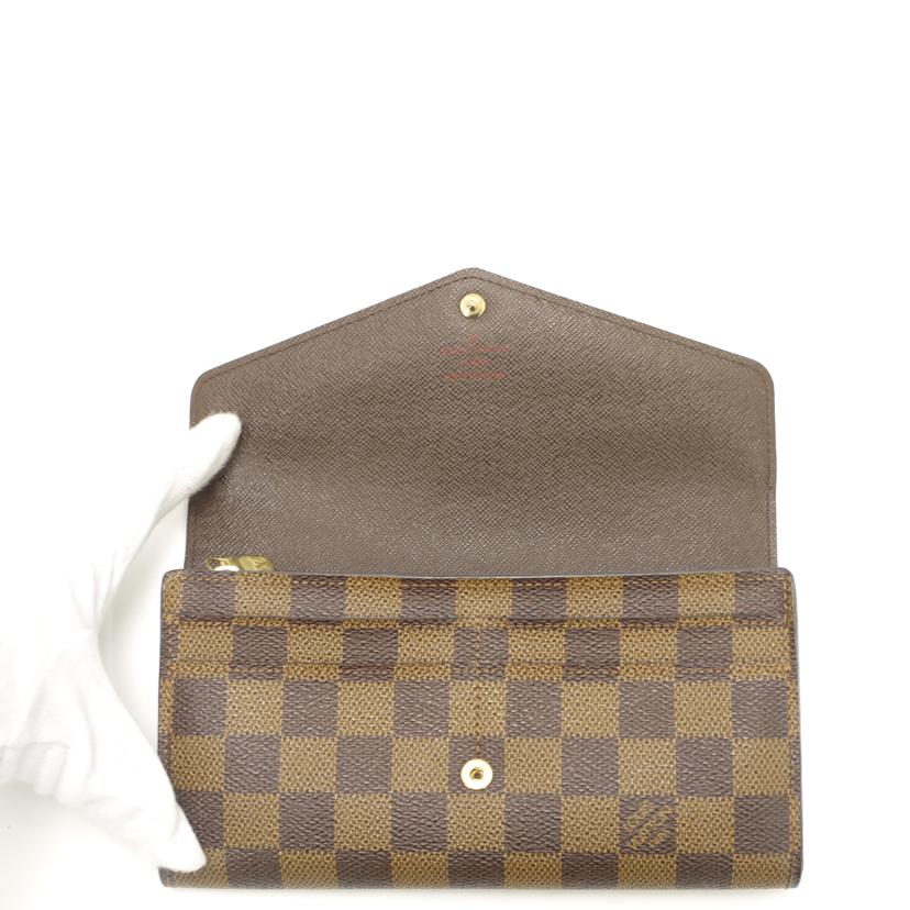 LOUIS VUITON ルイヴィトン/新型ポルトフォイユサラ/ダミエ・エベヌ/N63209//CT2***/ABランク/69