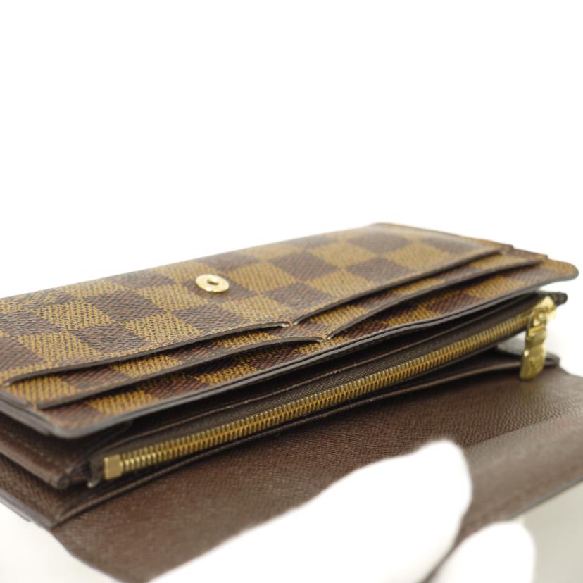 LOUIS VUITON ルイヴィトン/新型ポルトフォイユサラ/ダミエ・エベヌ/N63209//CT2***/ABランク/69