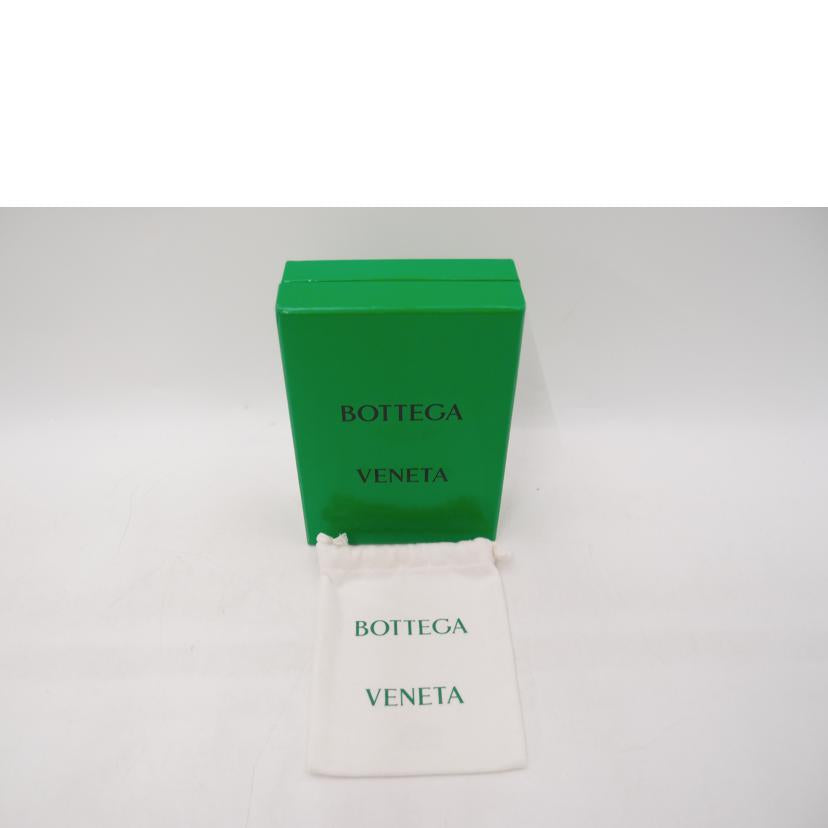 BOTTEGA VENETA ボッテガヴェネタ/マキシイントレチャートカセット二つ折り札入れ/ブラック//Aランク/69