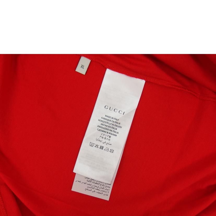GUCCI グッチ/ピアノプリント/半袖Tシャツ/レッド//サイズXL/Aランク/04