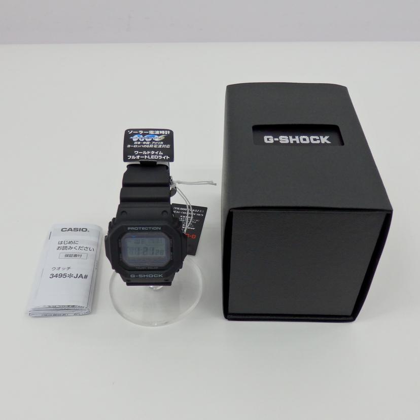 CASIO カシオ/G-SHOCK デジタル/電波ソーラー/GW-M5610U-1CJF//202*****/SAランク/77