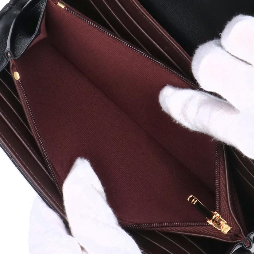 CHANEL シャネル/ラムスキン/クラシックロングフラップウォレット/AP0241//U7L*****/SAランク/91