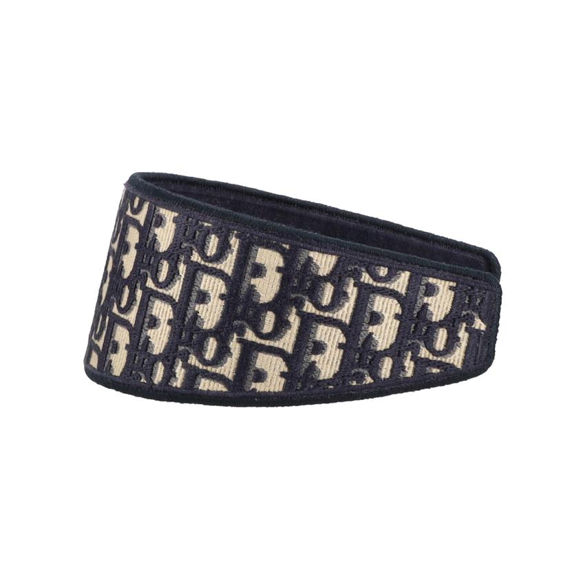 Dior ディオール/Dior オプリークカチューシャ/キャンバス/ネイビー//内側約******/Aランク/75