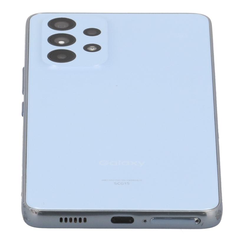 SAMSUNG au サムスン /スマートフォン/Galaxy A53 5G 128GB/SCG15//R5CW31ZJCVK/Cランク/77