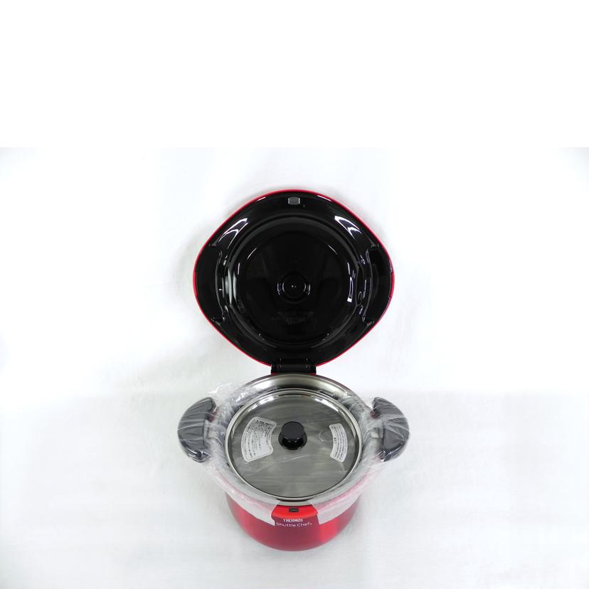 THERMOS サーモス/真空保温調理器 シャトルシェフ 3.0L / ピュアレッド/KBK-3000PR//Aランク/81