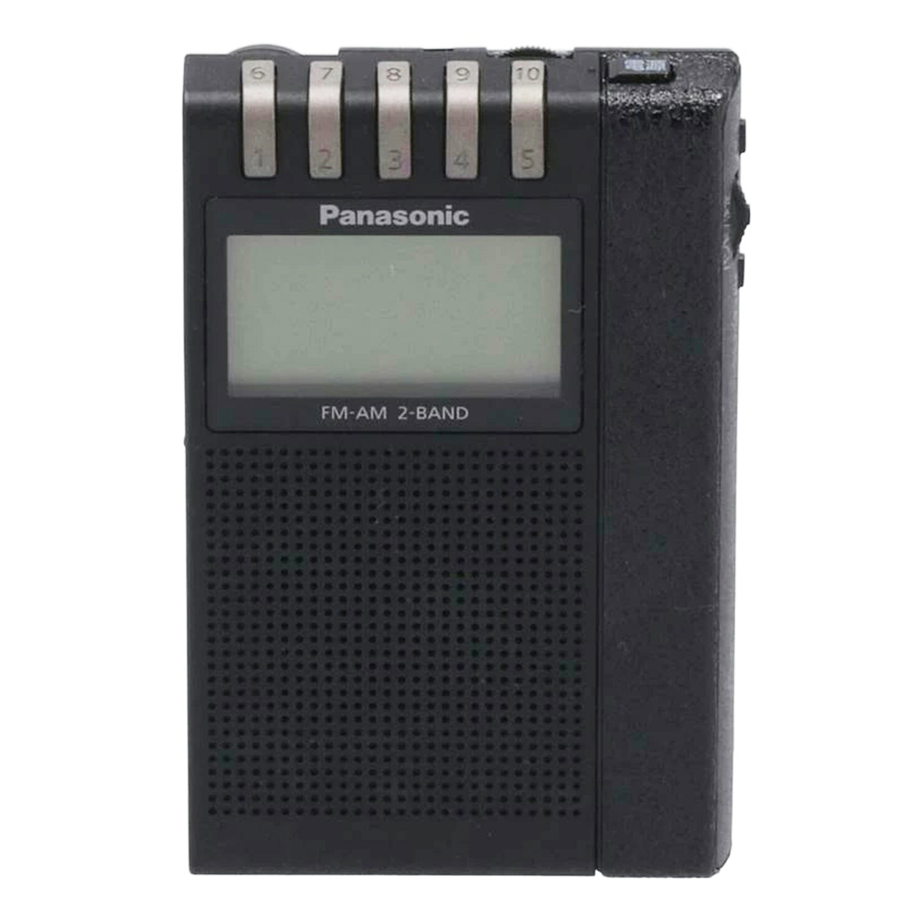 Panasonic パナソニック /ポケットラジオ/RF-ND380RK-K//YA4DA001811/Aランク/84