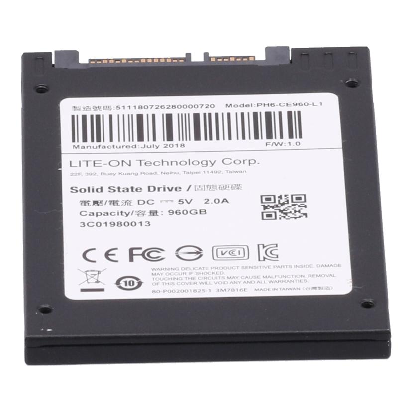 LITEON ライトオン/内蔵SSD 960GB/PH6-CE960-L1//511180726280000720/Bランク/77