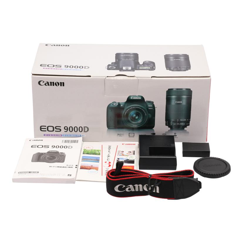 Canon キヤノン/デジタル一眼ダブルズームキット/EOS 9000D ダブルズームキット//071031001026/Bランク/06