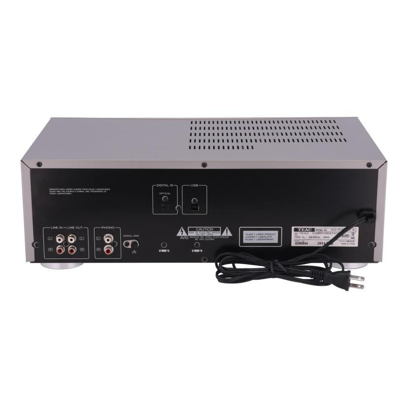 TEAC ティアック /CDレコーダー/カセットデッキ/AD-RW900//0240544/Bランク/70