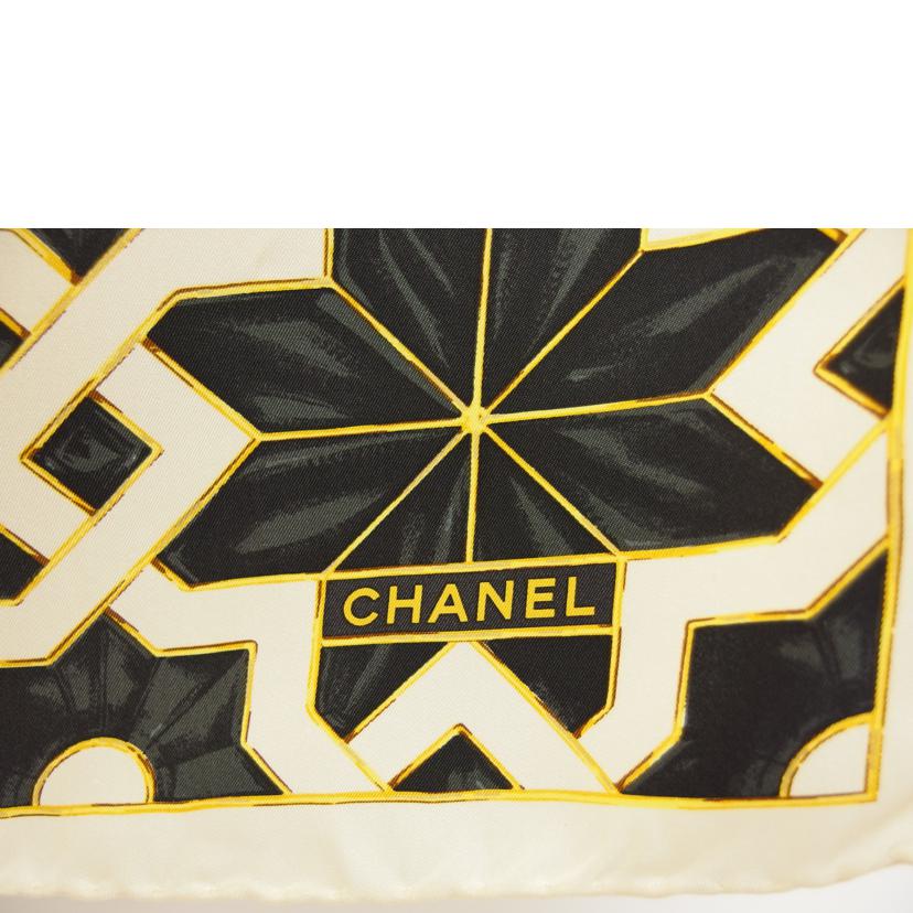 CHANEL シャネル/ココマークゴールド/シルクスカーフ//Bランク/04